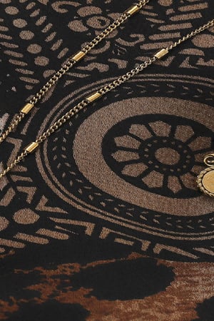 Necklace Create Your Own Sunshine Couleur or Acier inoxydable h5 Image3