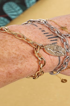 Bracelet Faithful Argenté Cuivré h5 Image2