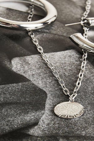 Necklace Chasing The Sun Argenté Acier inoxydable h5 Image2
