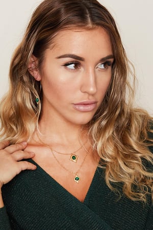 Collier Mystic Love Vert Acier inoxydable h5 Image4