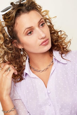 Ketting Lemming Big Goud kleur Stainless Steel h5 Afbeelding3