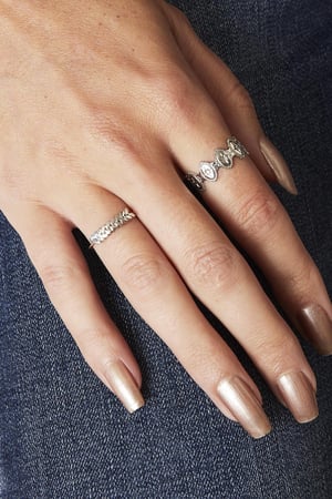 Ring Feather Row Color dorado Cobre One size h5 Imagen2