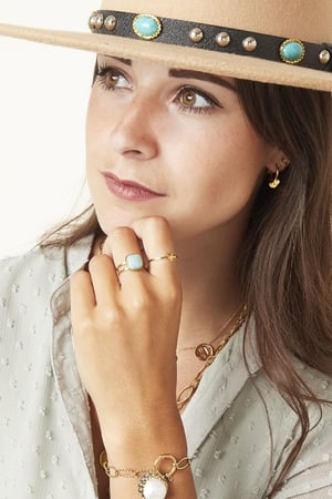 Anillo In Nature Verde Acero inoxidable One size h5 Imagen2