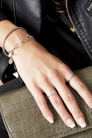 Bague Poisonous Argenté Acier inoxydable One size h5 Image2