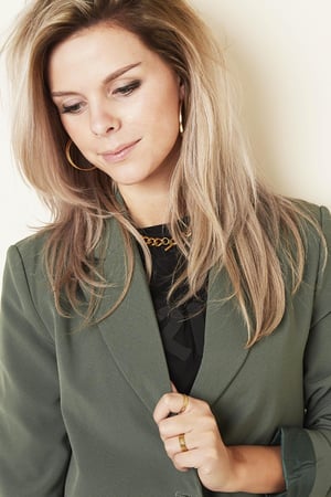 Ring Faya Goldfarbe Edelstahl One size h5 Bild3