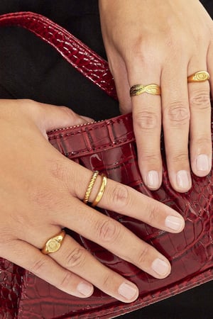 Ring Smiling Sun Silber Edelstahl 16 h5 Bild2