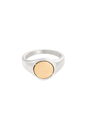 Ring Create your own Sunshine #16 Argenté Acier inoxydable h5