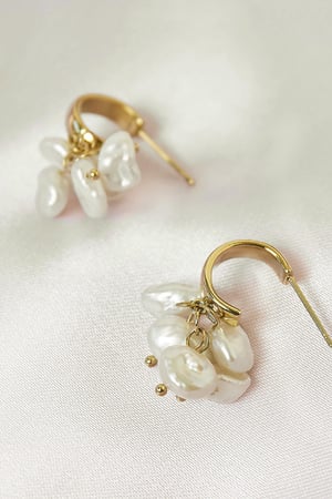 Boucles d'oreilles Arielle Argenté Acier inoxydable h5 Image2