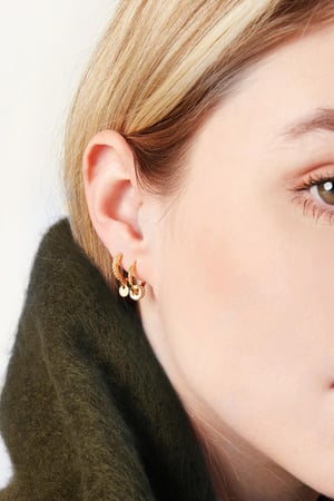 Boucles d'oreilles Shiny Wheels Cuivré h5 Image3