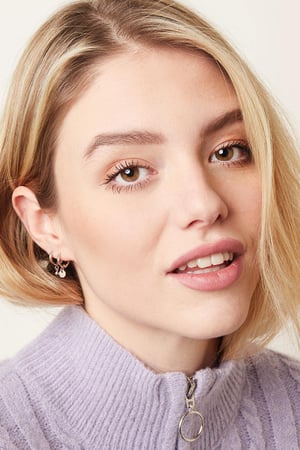 Ohrringe Plain Coin Silber Kupfer h5 Bild3