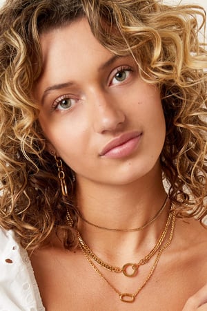 Boucles d'oreilles Gravity Argenté Acier inoxydable h5 Image3