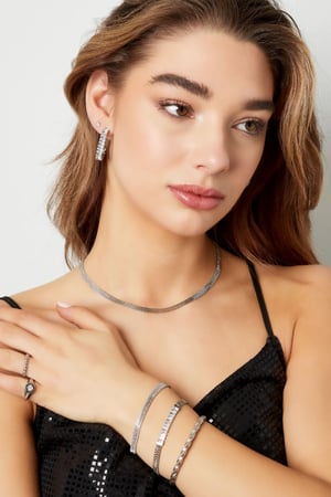 flat stainless steel bracelet  h5 Picture4