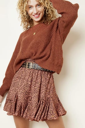 Falda Animal Fever Azul S h5 Imagen2
