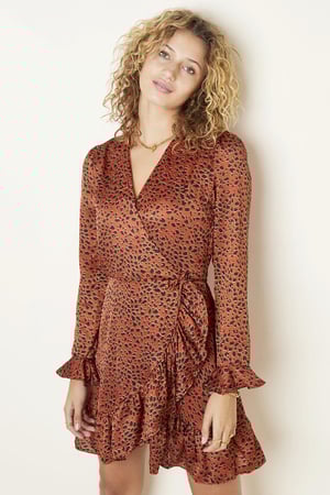 Kleid Animal Spots Schwarz S h5 Bild2