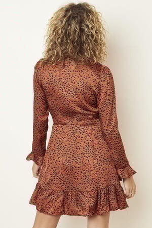 Kleid Animal Spots Schwarz S h5 Bild3