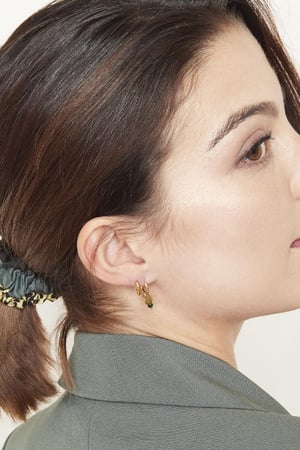 Scrunchie Coziness Jaune Polyester h5 Image2