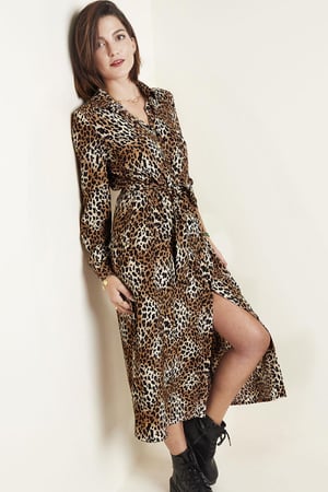 Kleid Wildness Beige S h5 Bild2