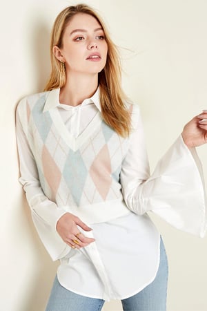 Strickjacke Oxford Grün One size h5 Bild2
