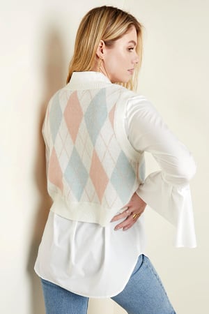 Strickjacke Oxford Grün One size h5 Bild3