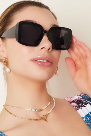 Sonnenbrille schick Grau PC One size h5 Bild5