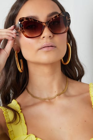 Sunglasses statement Black PC One size h5 Picture2