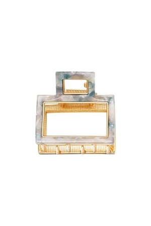 Open hair clip marble Brown Sheet Material h5