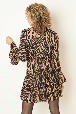 Vestido Zebralicious Marrón S h5 Imagen5