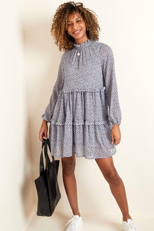 Ruffle Layered Dress Green S h5 Picture3