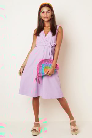 Baumwollkleid mit Taschen Offwhite S h5 Bild8