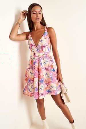 Flower sundress Pink Multi XS h5 Picture2