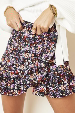 Rok Happy Flower Blauw S h5 Afbeelding2