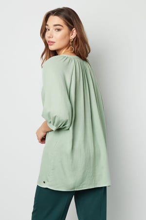 Blusa basica con bottoni Coral S h5 Immagine8