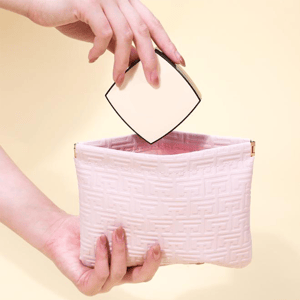 1 Piece Minimalist Series Multiuse Plaid High-capacity Women's Cosmetic Bags h5 Picture5