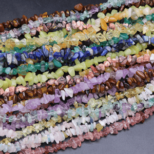1 String Crystal Gravel Natural Stone Casual Shape Jewelry Beads(Bead Size:3-5mm/5-8mm) h5 Picture4