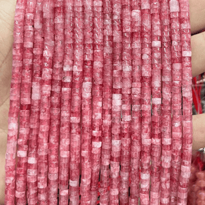 1 String Bugle Bead Natural Stone Jewelry Beads(DIA:2*4mm) h5 Picture3