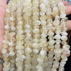 1 String Special Casual Shape Natural Stone Jewelry Beads(DIA:10mm-12mm) h5 Picture3