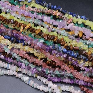 1 String Crystal Gravel Natural Stone Casual Shape Jewelry Beads(Bead Size:3-5mm/5-8mm) h5 Picture3