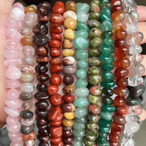1 String Special Casual Shape Natural Stone Jewelry Beads(DIA:10mm-12mm) h5 Picture4