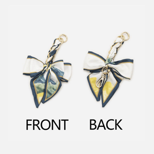 1 Piece Stylish Series Bowknot Scarves Gold Color Aluminum Extension Bag Strap h5 Picture6