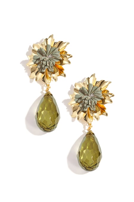 Drop Earrings Flower Vacation Gathering/Party Luxurious Series Women's jewelry 2