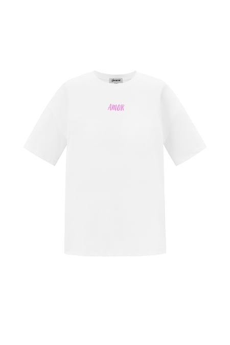 Baumwolle Gestrickte Damen T-Shirt Casual Letters 2