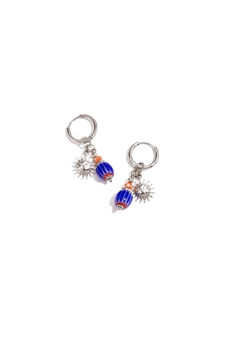Sun Happy Charm earrings 2