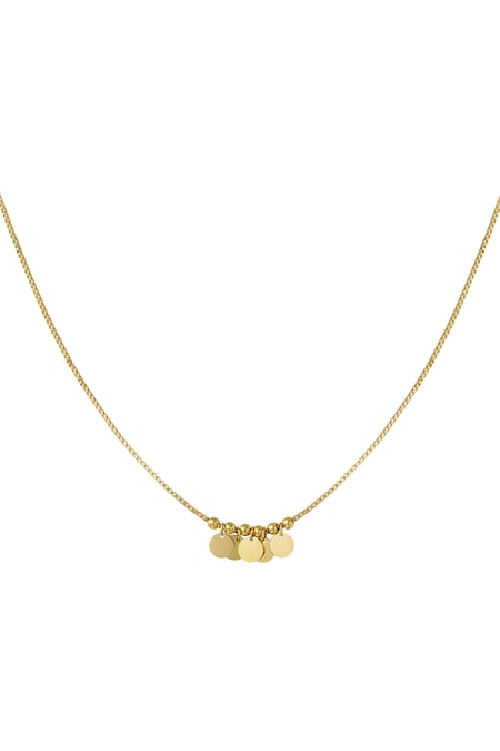 necklace hanging coins 2