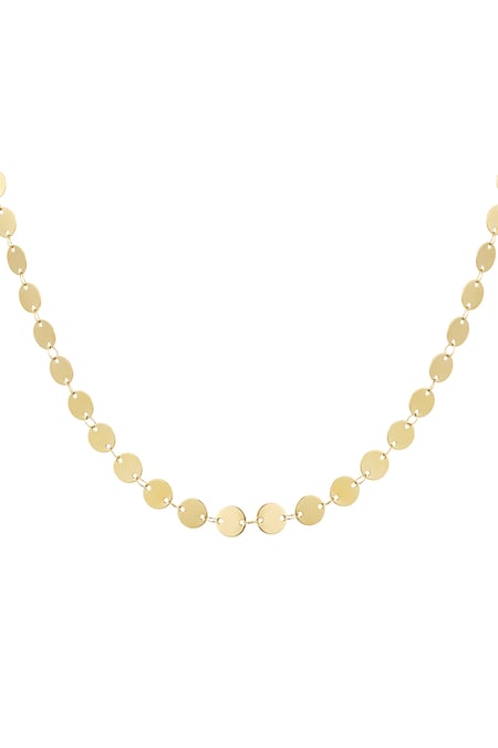 simple coin necklace 2