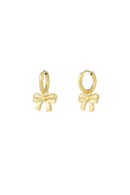 earrings simple bow 2