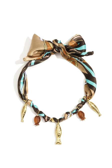 Stainless Steel Long Necklaces fish Casual Daily Romantic Series Women's jewelry 2