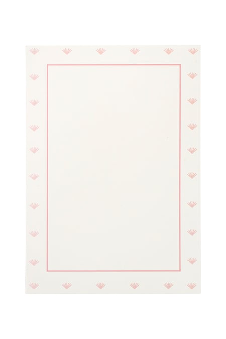 Greeting card yeah pink