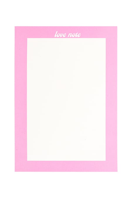 Greeting card do things with love pink