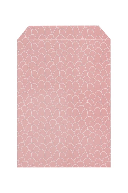 Jewelery envelope pink print 2