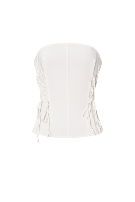 Woven Cotton Women's Denim Top Elegant Solid Color Spring/Summer 2